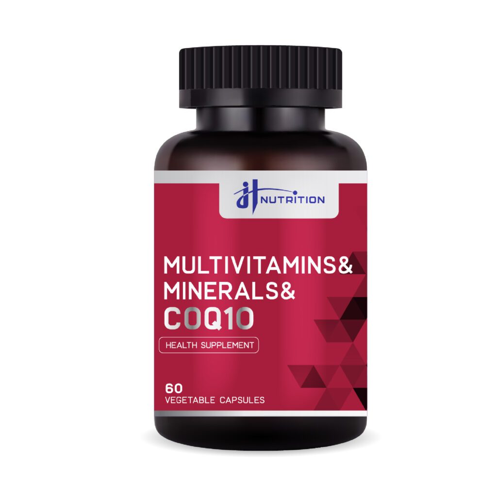 JH NUTRITION® MULTIVITAMINS & MINERALS & COQ10 JASE HEALTHCARE